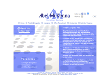 Tablet Screenshot of abelmckenna.com